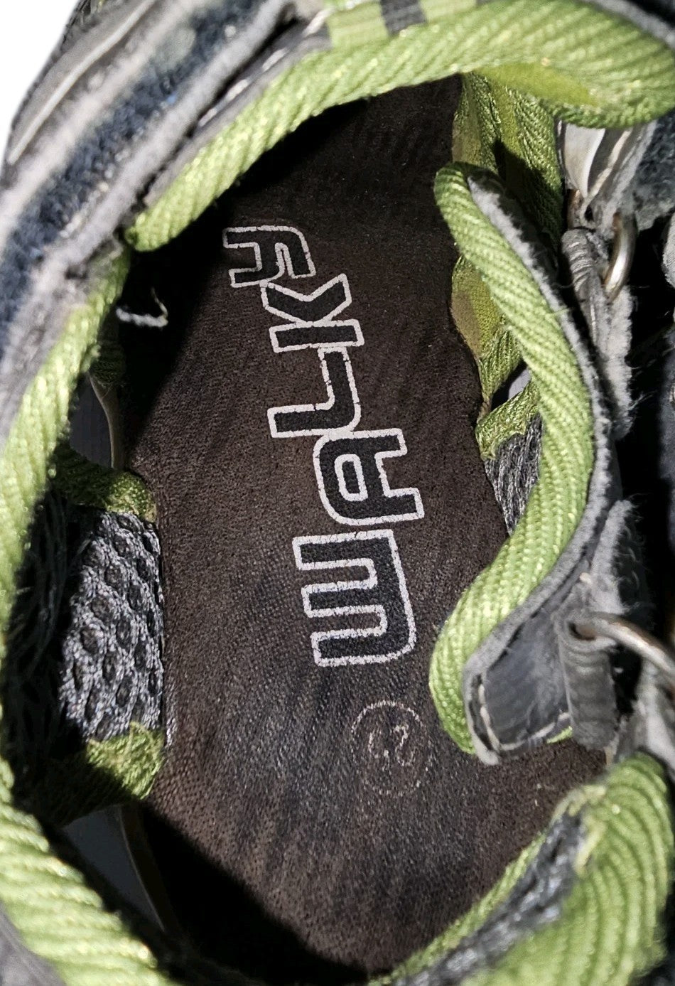 ES912 Jungen Schuhe von Walky, grün-grau, Gr.258