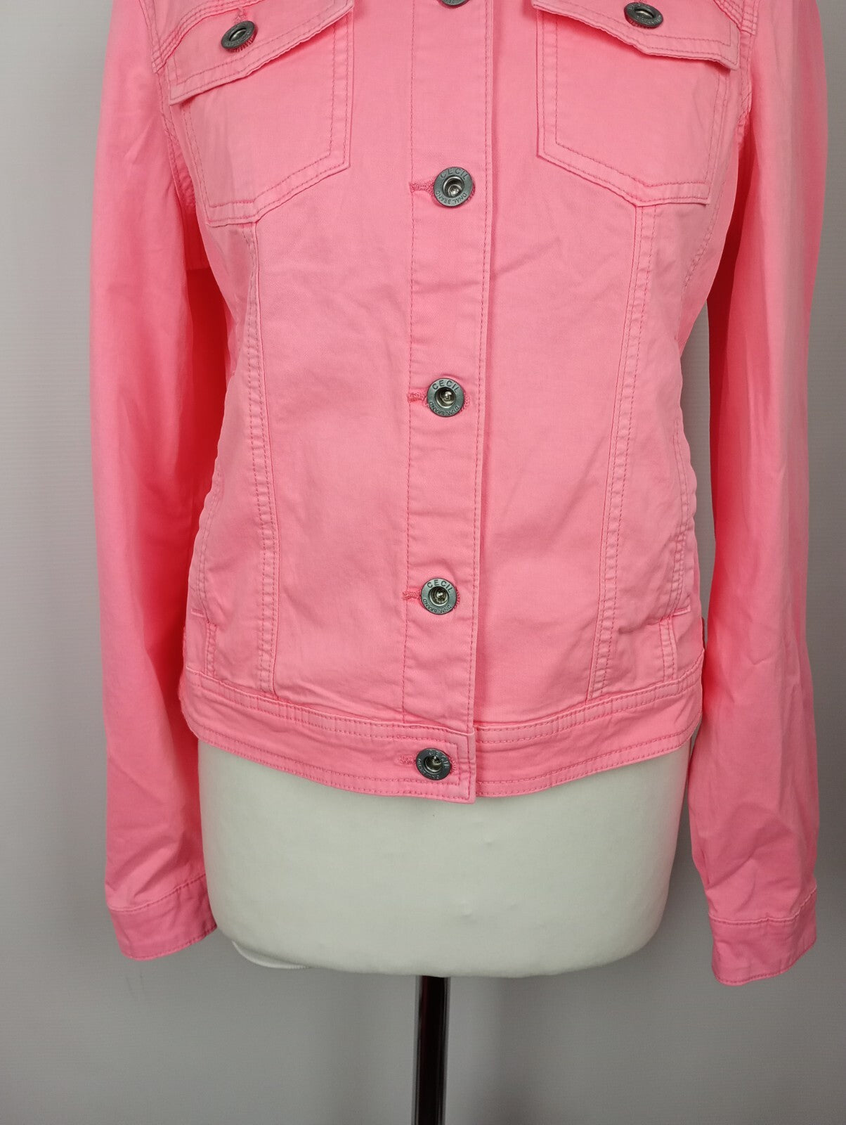 EK0036 Damen Jacke von Cecil, neonrosa, Gr. XS2