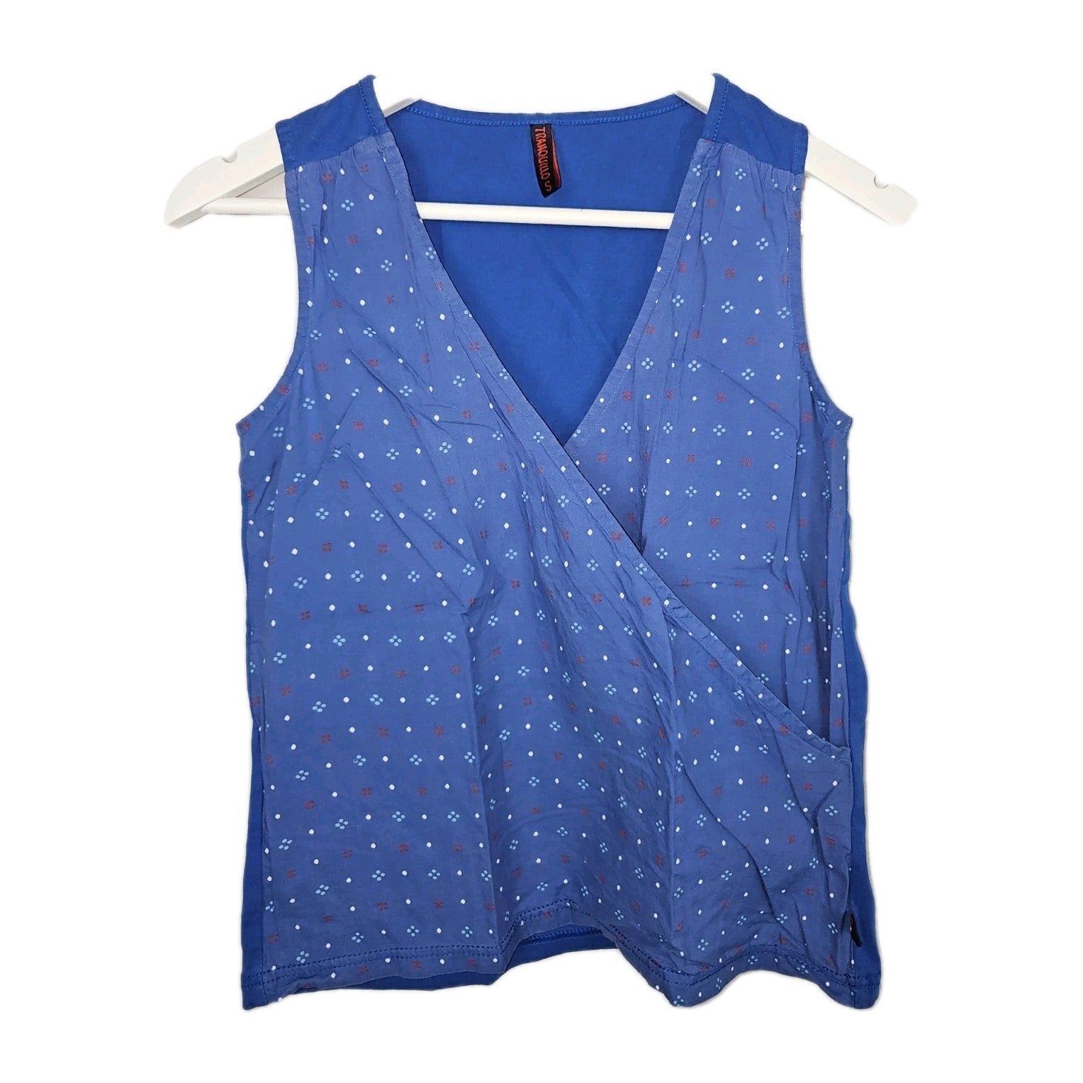 EK8124 Damen Bluse von Tranquillo, blau, Gr.S0