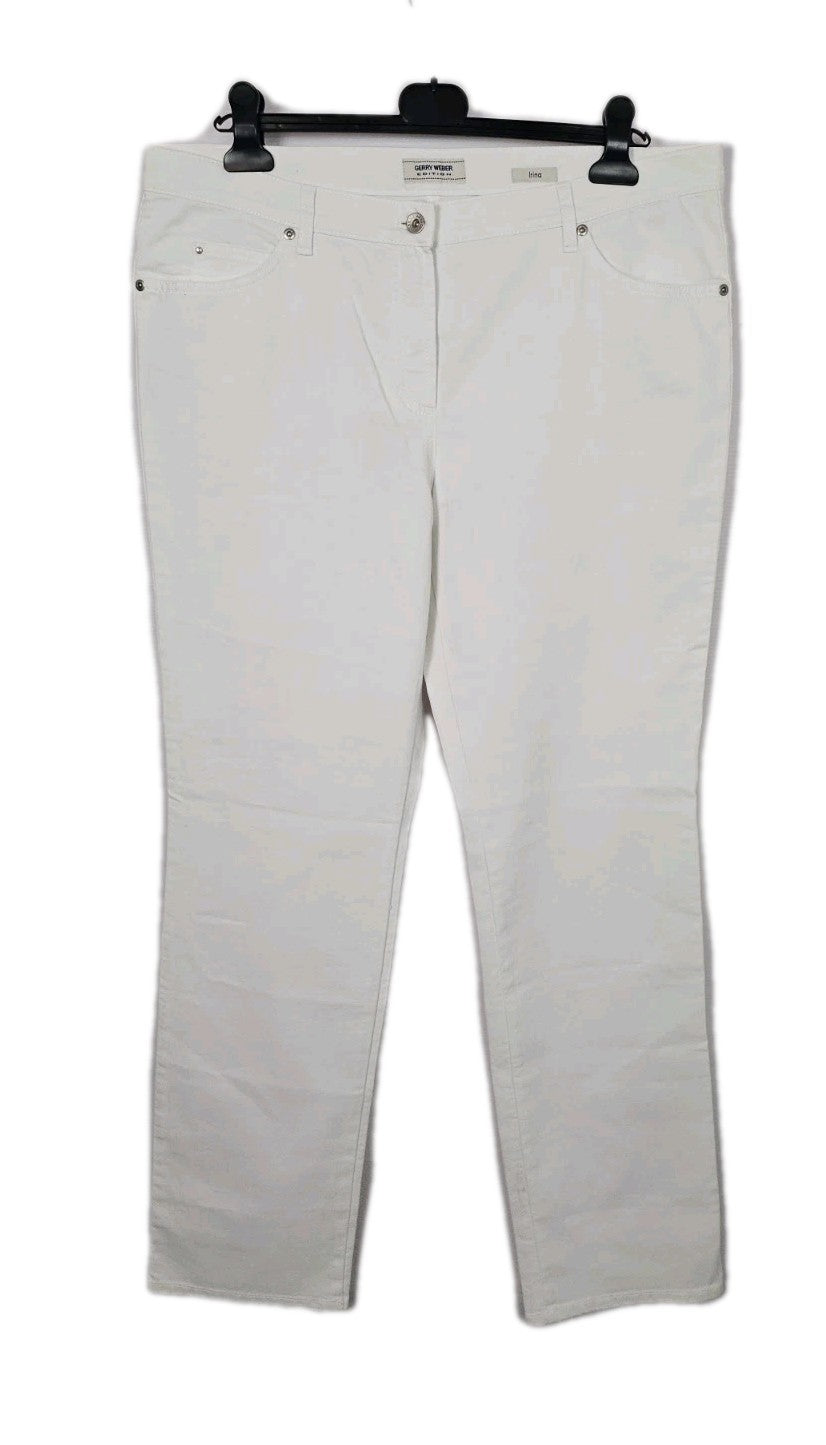 EK9252 Damen Jeans von Gerry Weber,  Weiß, Gr. 460