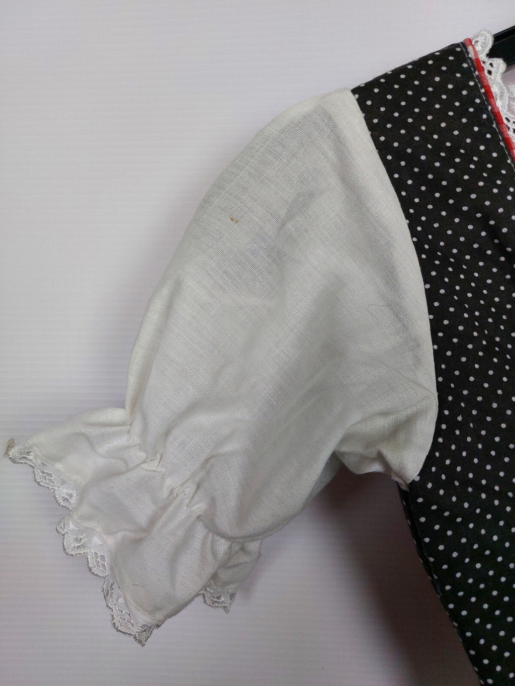 EK4045 Damen Dirndl, schwarz-weiß, Gr. 361