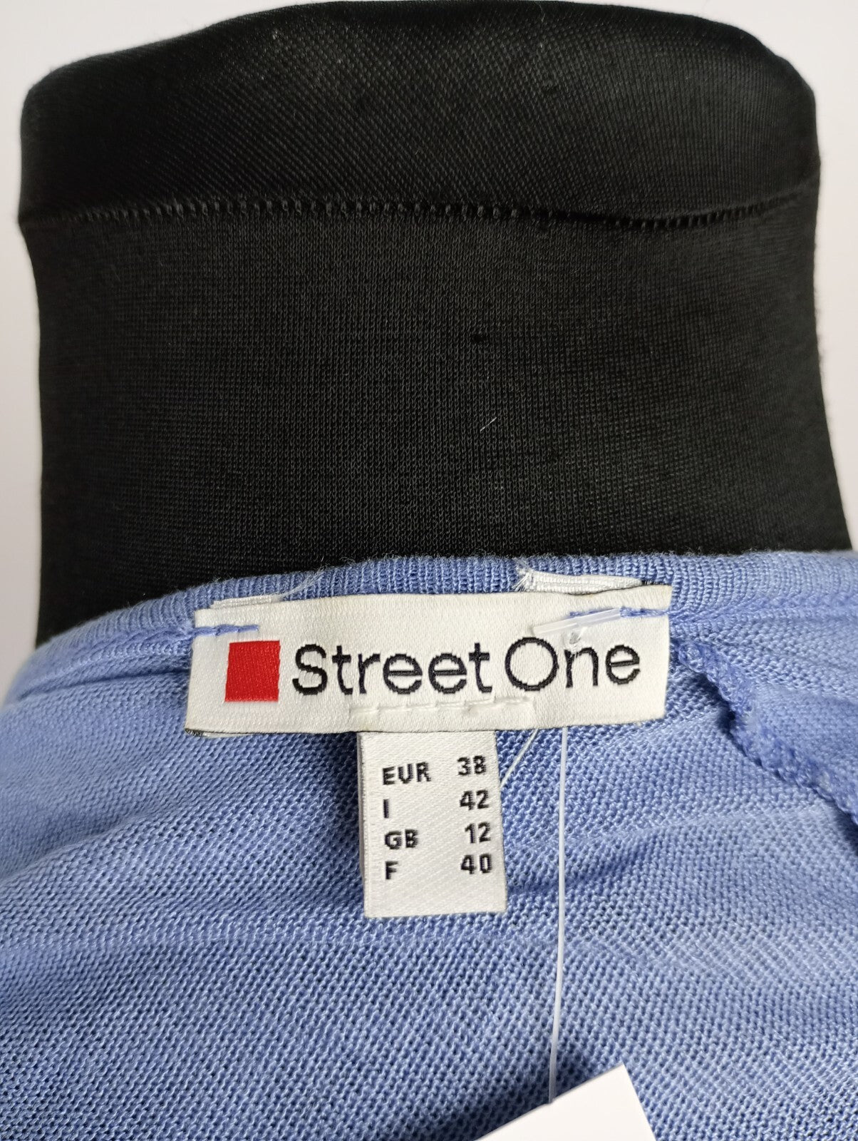 EK5231 Damen Strickjacke von Street One, blau, Gr.383
