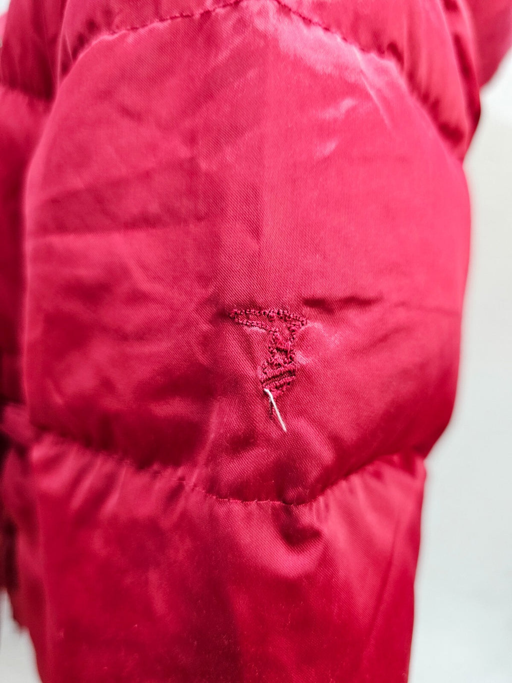 EK5976 Mädchen Steppjacke von Trussardi, rot, Gr. 1044