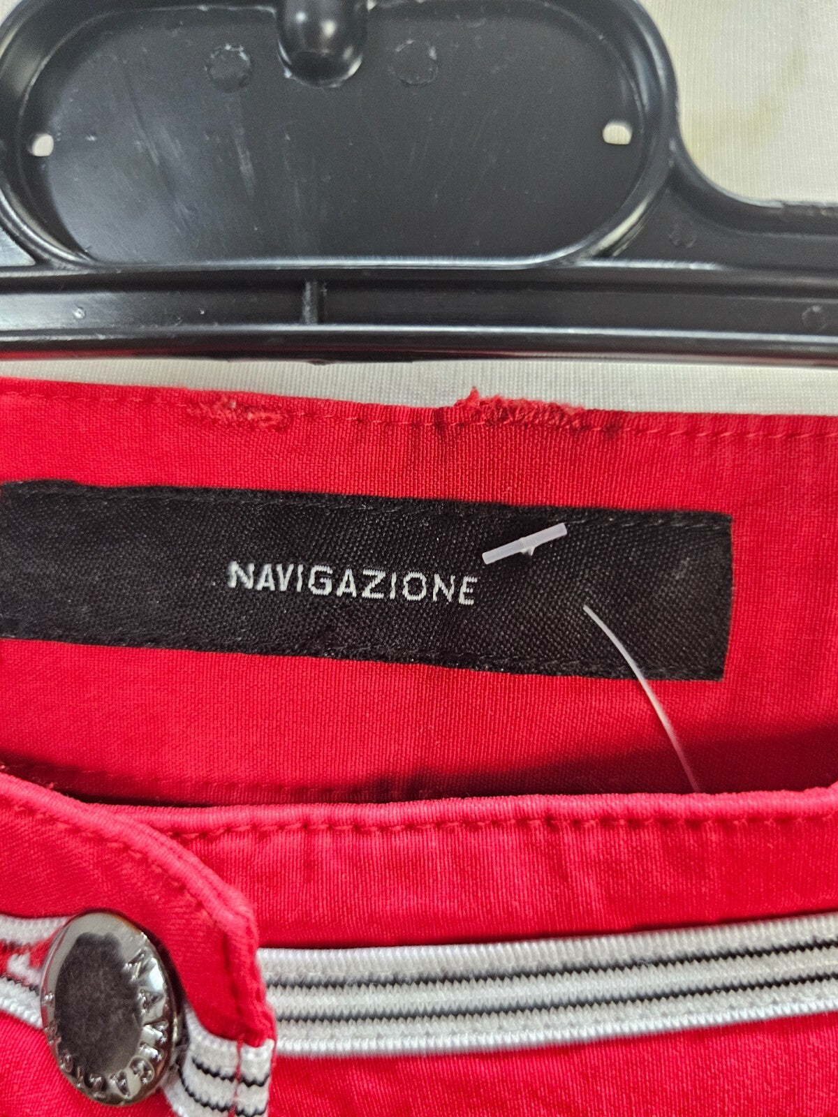 EK1204 Damen 3/4 Hose von Navigazione, rot, Gr. 367