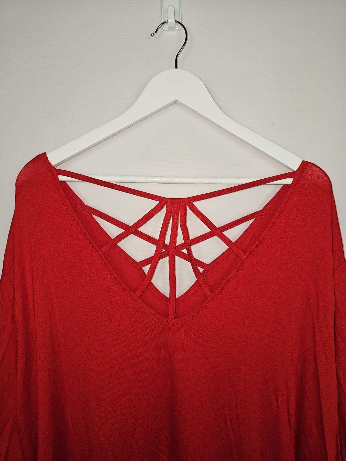 EK6827 Damen T-Shirt  von MiaModa, rot, Gr.XL3
