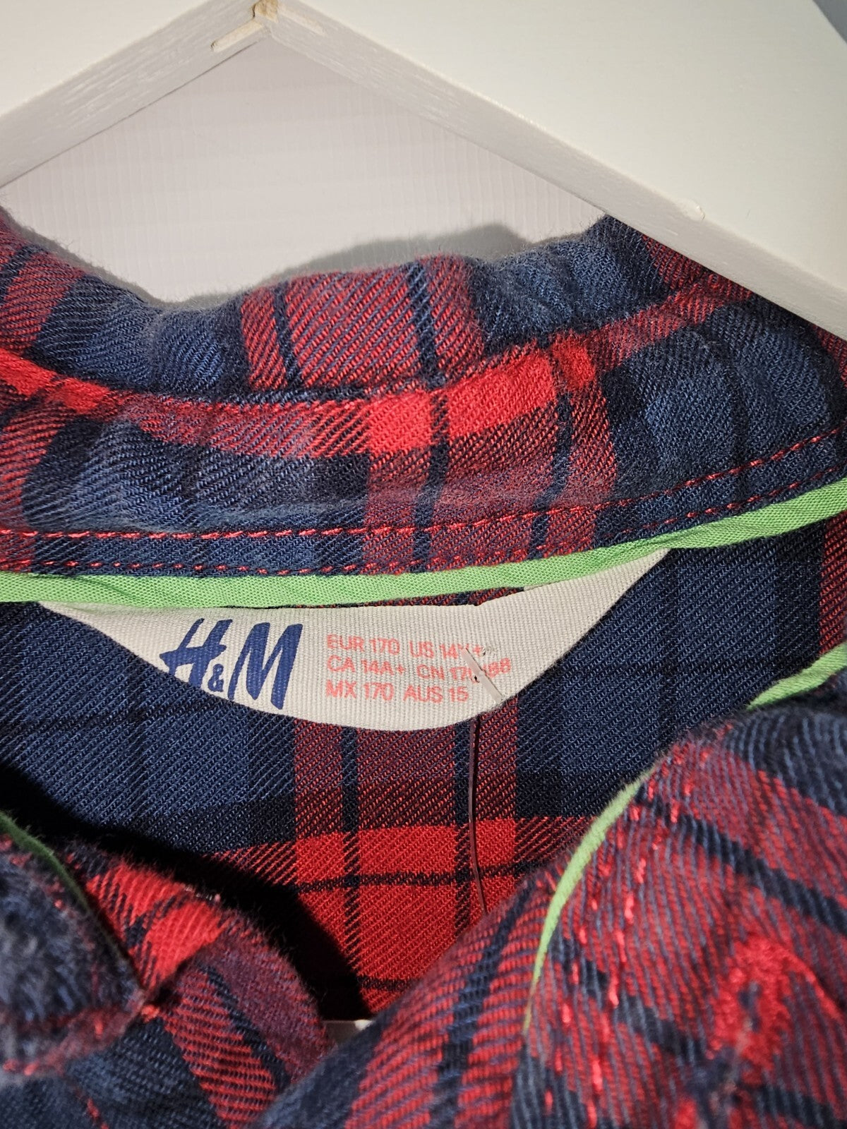 EK4513 Herren Hemd von H&M, Rot, Gr.1701