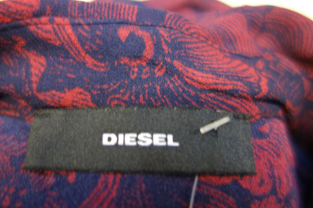 EK2346 Damen Bluse von Diesel, dunkelrot, Gr. S5