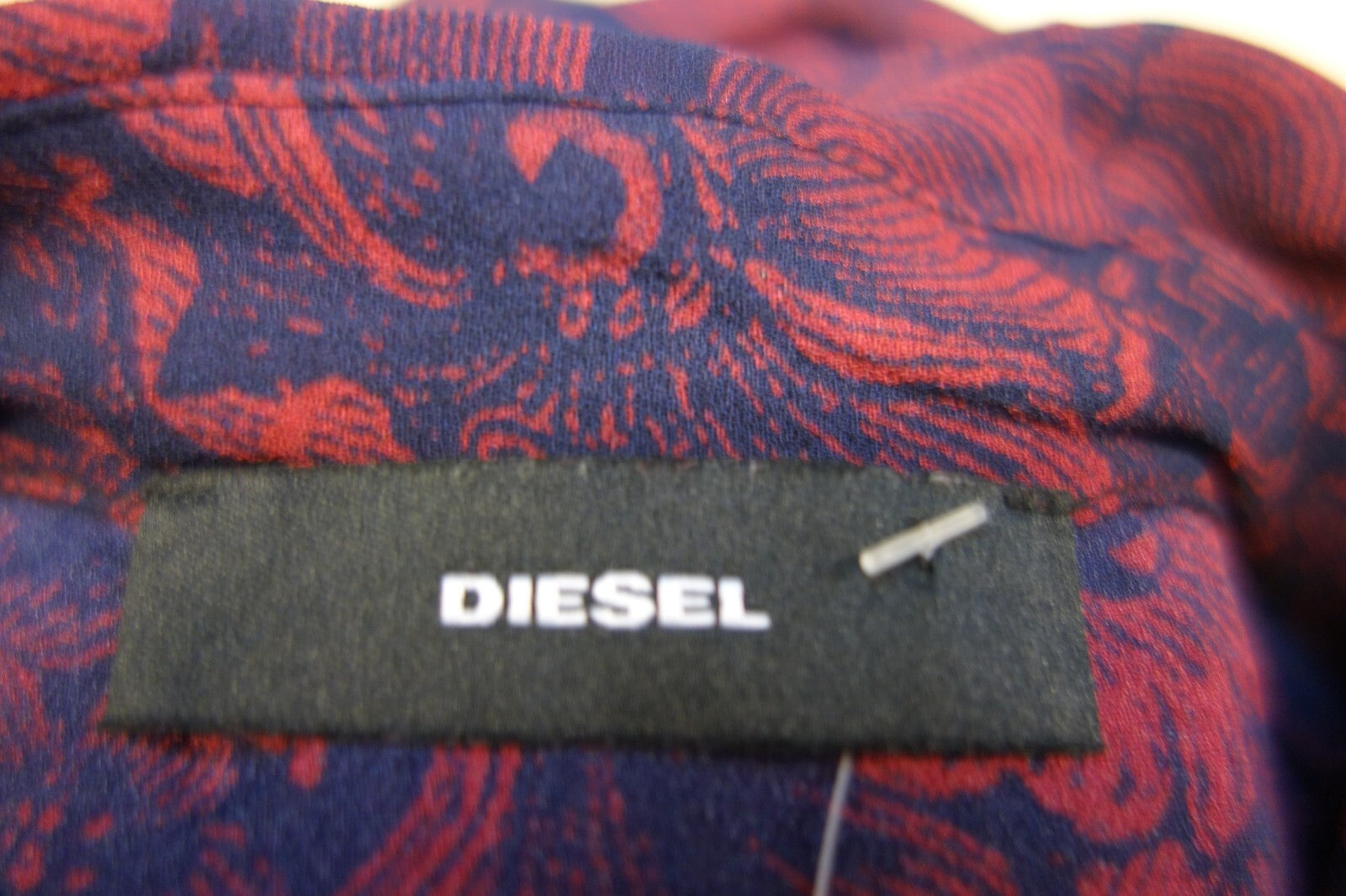 EK2346 Damen Bluse von Diesel, dunkelrot, Gr. S5