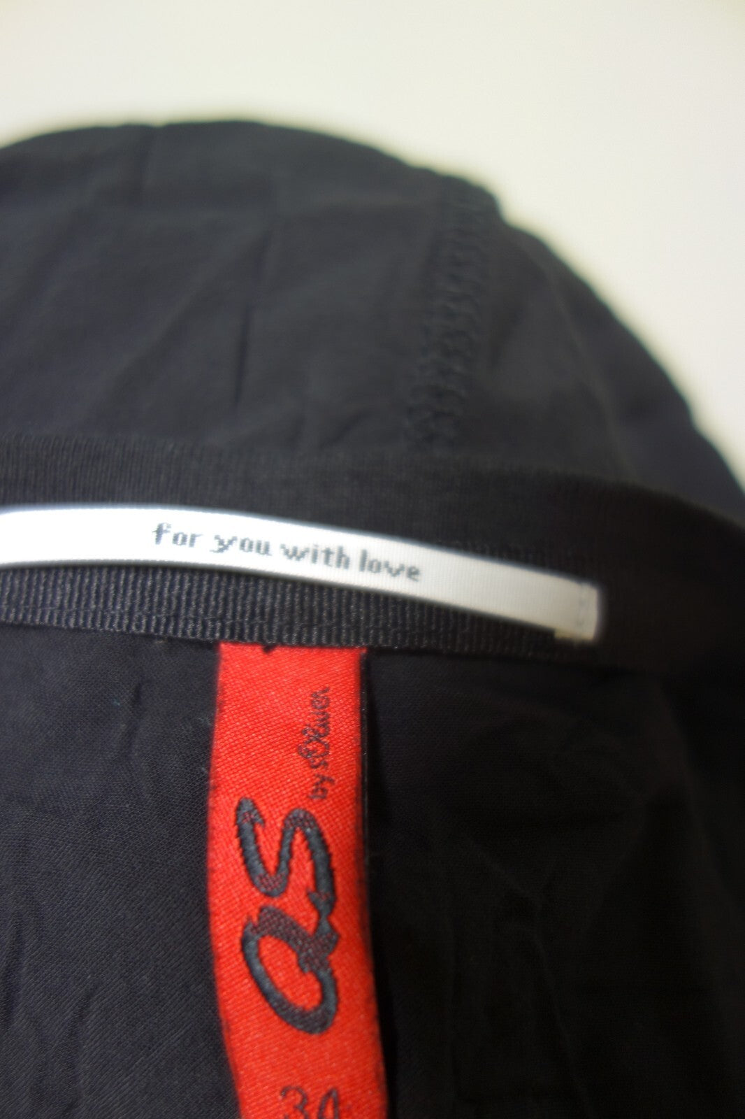 EK0968 Damen Shirtkleid von QS by s.Oliver, schwarz, Gr. 344