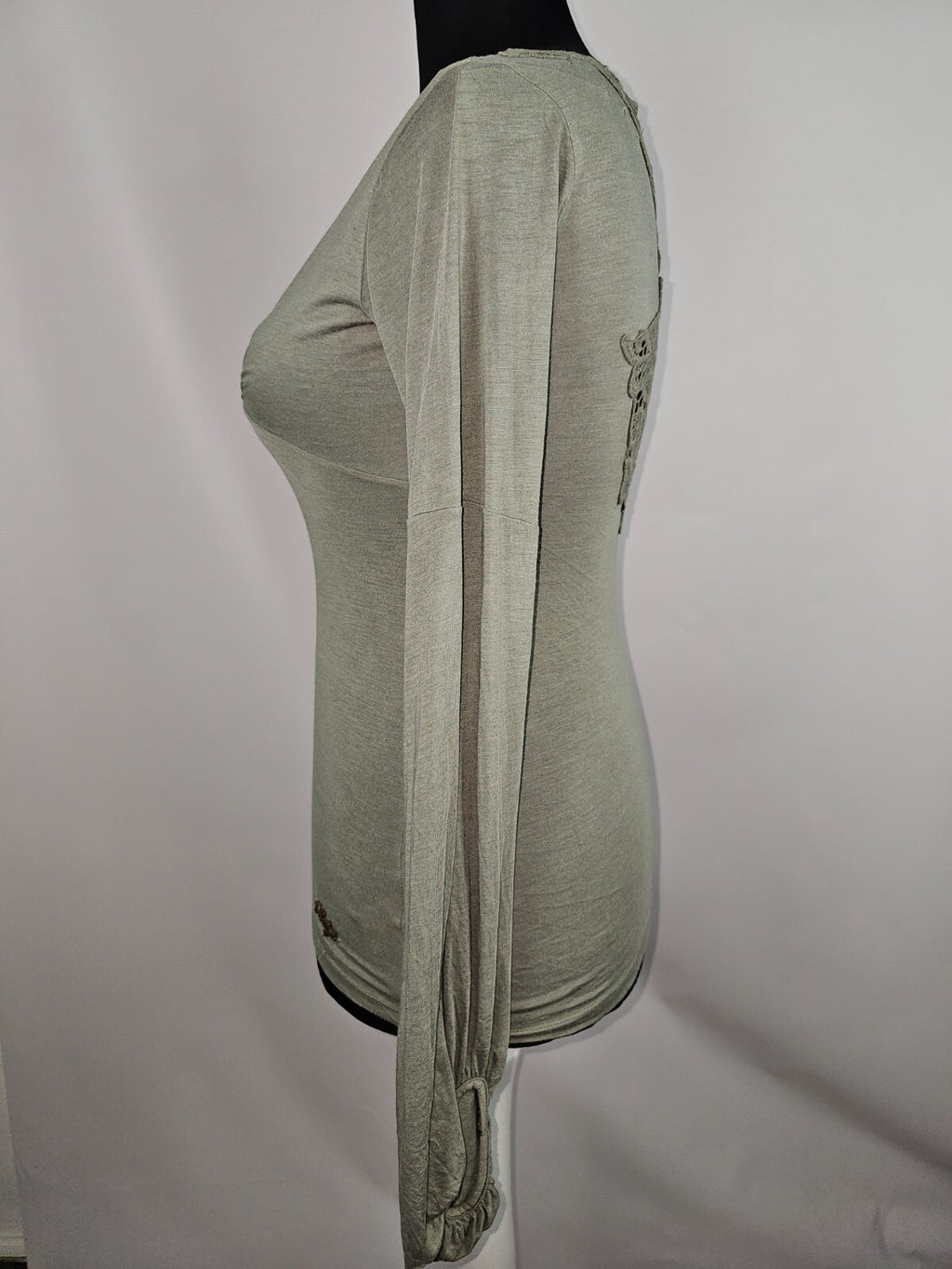 EK0029 Damen Langarmshirt von Khujo, grün, Gr.M2