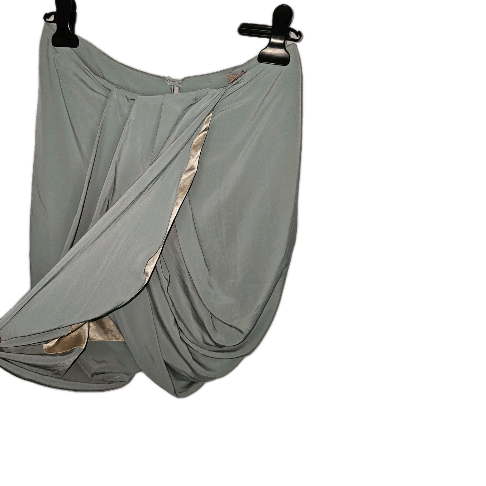 EK6234 Damen Rock von H&M, Blaugrau, Gr. 404