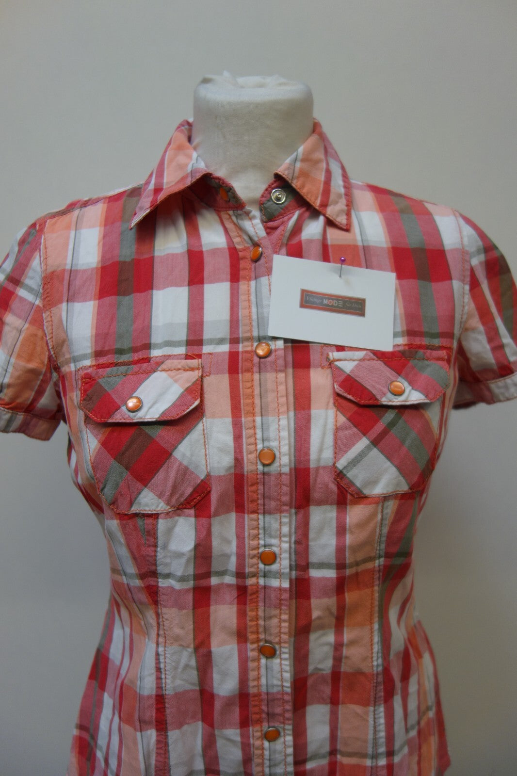 EK3607 Damen Bluse von Street One, kariert, Gr. 361