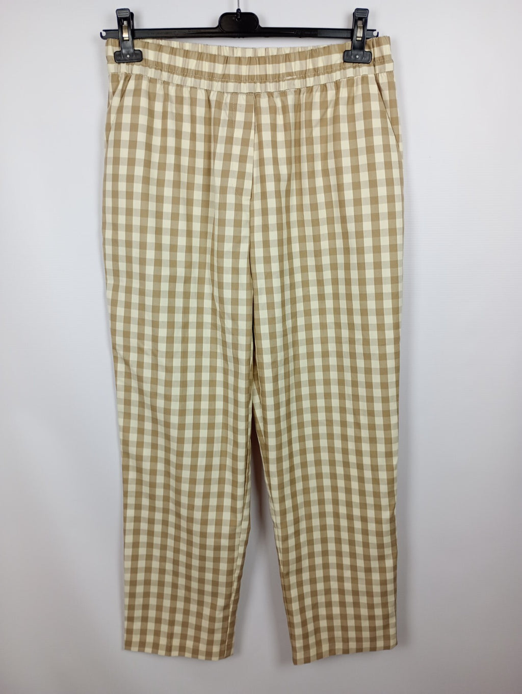 EK3791 Damen Hose von primarl, beige kariert, Gr. 420