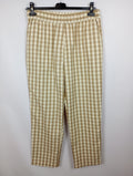 EK3791 Damen Hose von primarl, beige kariert, Gr. 420