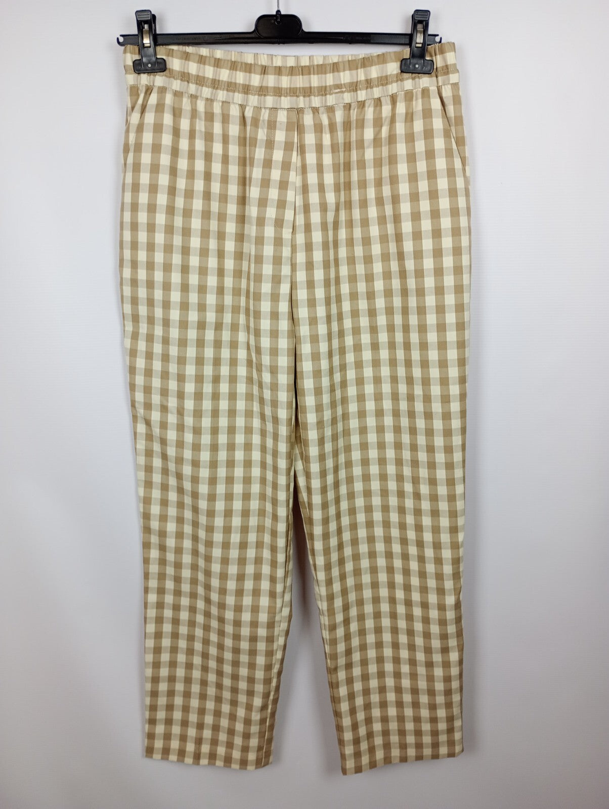 EK3791 Damen Hose von primarl, beige kariert, Gr. 420
