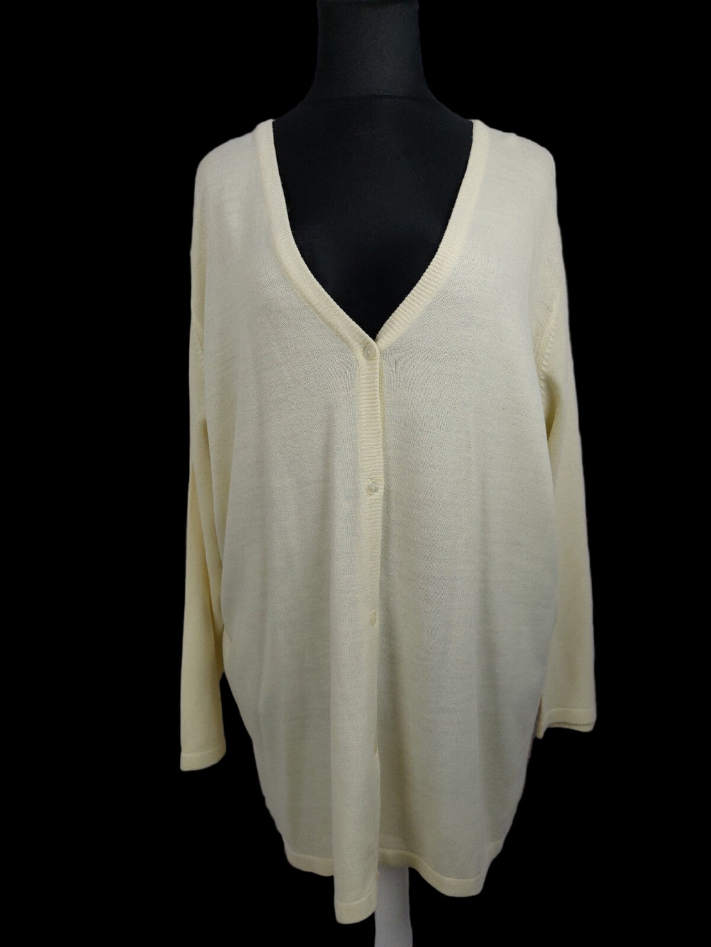 EK4687 Damen Strickjacke, gelb, Gr.52/540