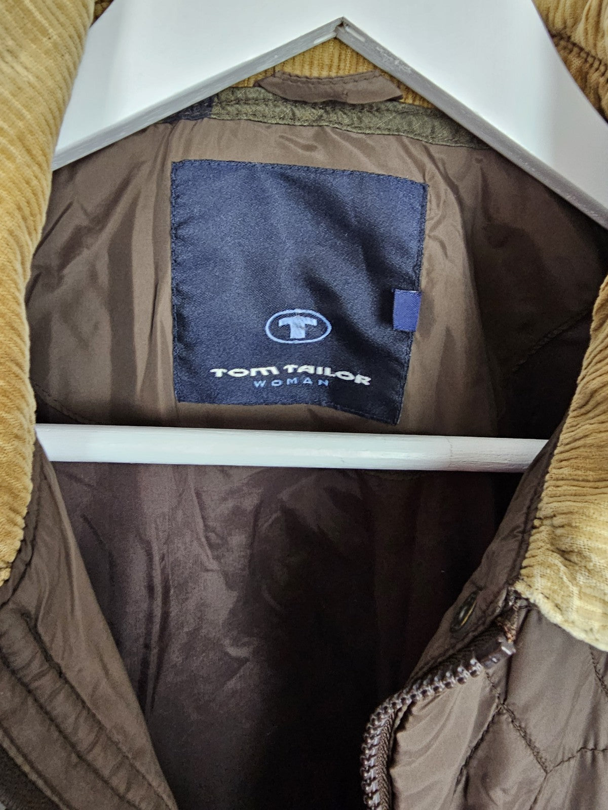 EK7635 Damen Steppjacke von Tom Tailor, Braun, Gr. M2