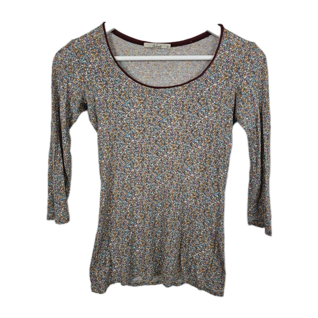 EK8125 Damen Shirt von Adrett, Mehrfarbig, Gr.S0