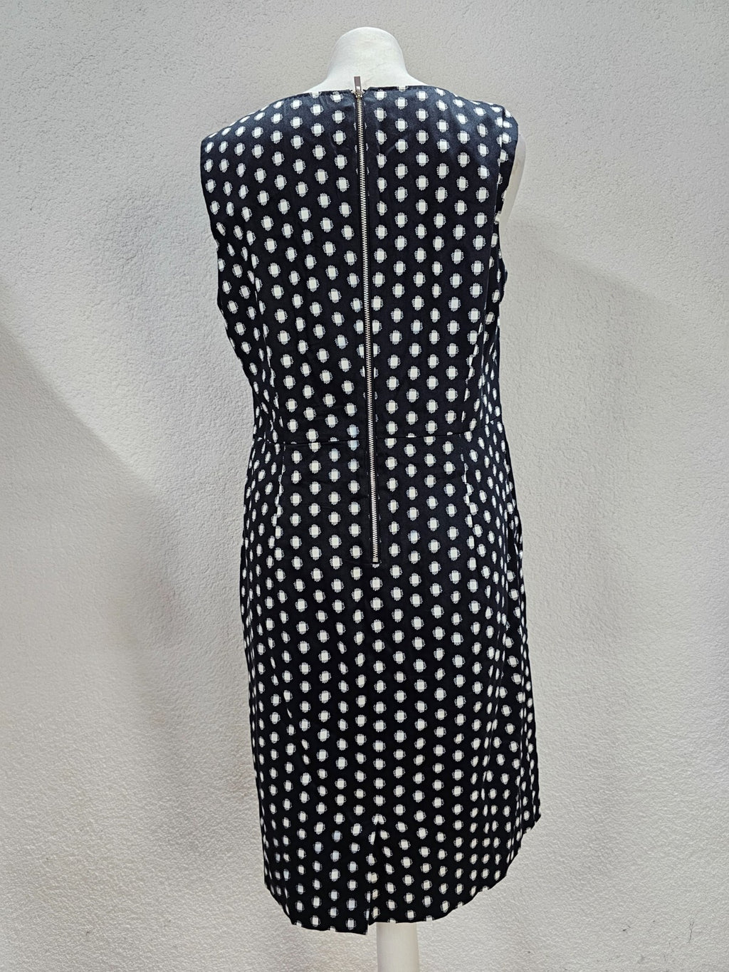 EK6145 Damen Kleid von Taifun, schwarz/weiß, Gr. 403