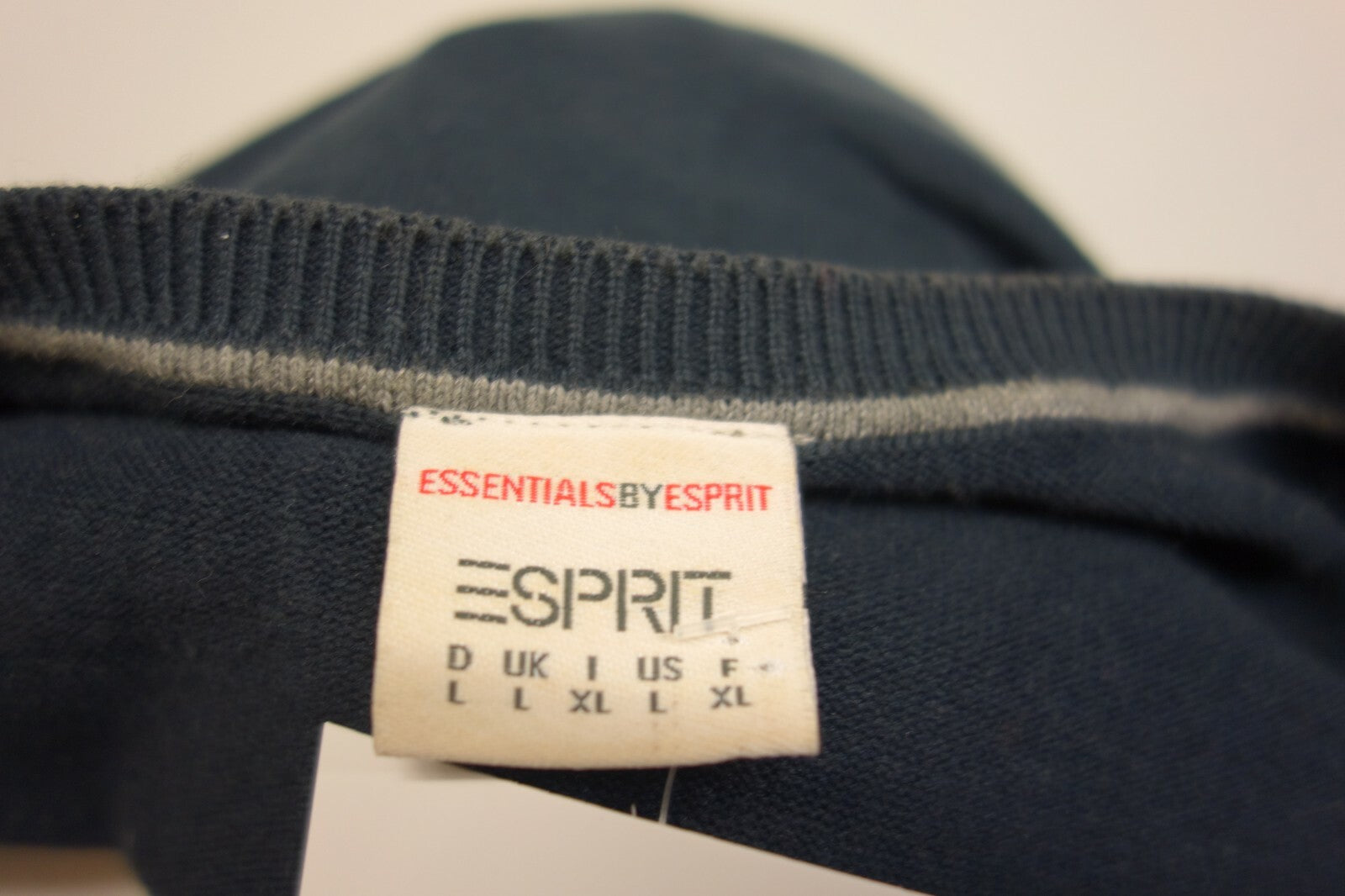 EK1554 Herrenpullover Esprit grau-blau Gr. L5