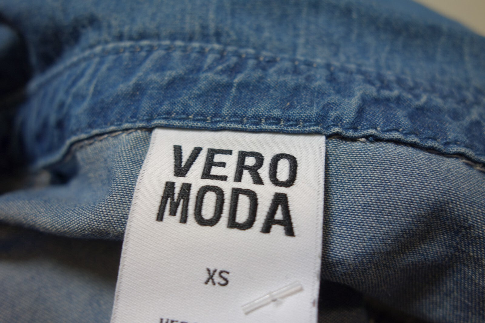 EK1585 Damen Bluse von Vero Moda, blau, Gr. XS4