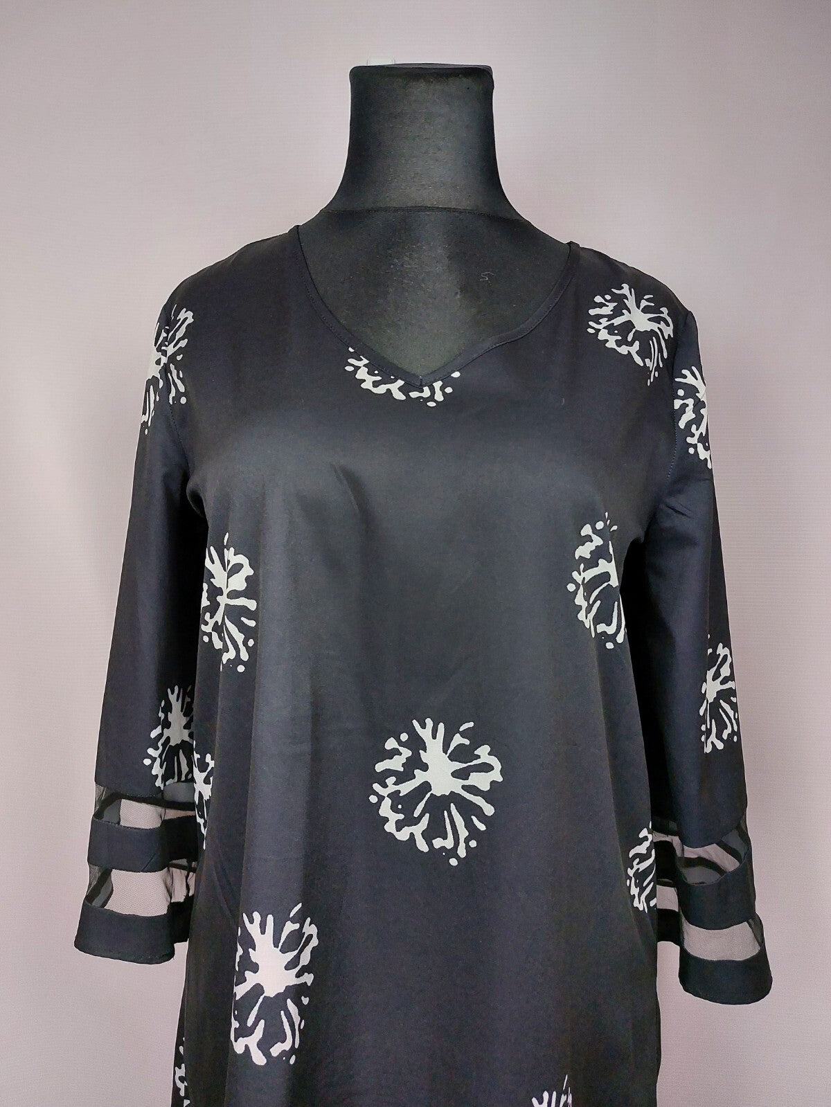 EK4842 Damen Kleid von Noracora, schwarz, Gr. M1