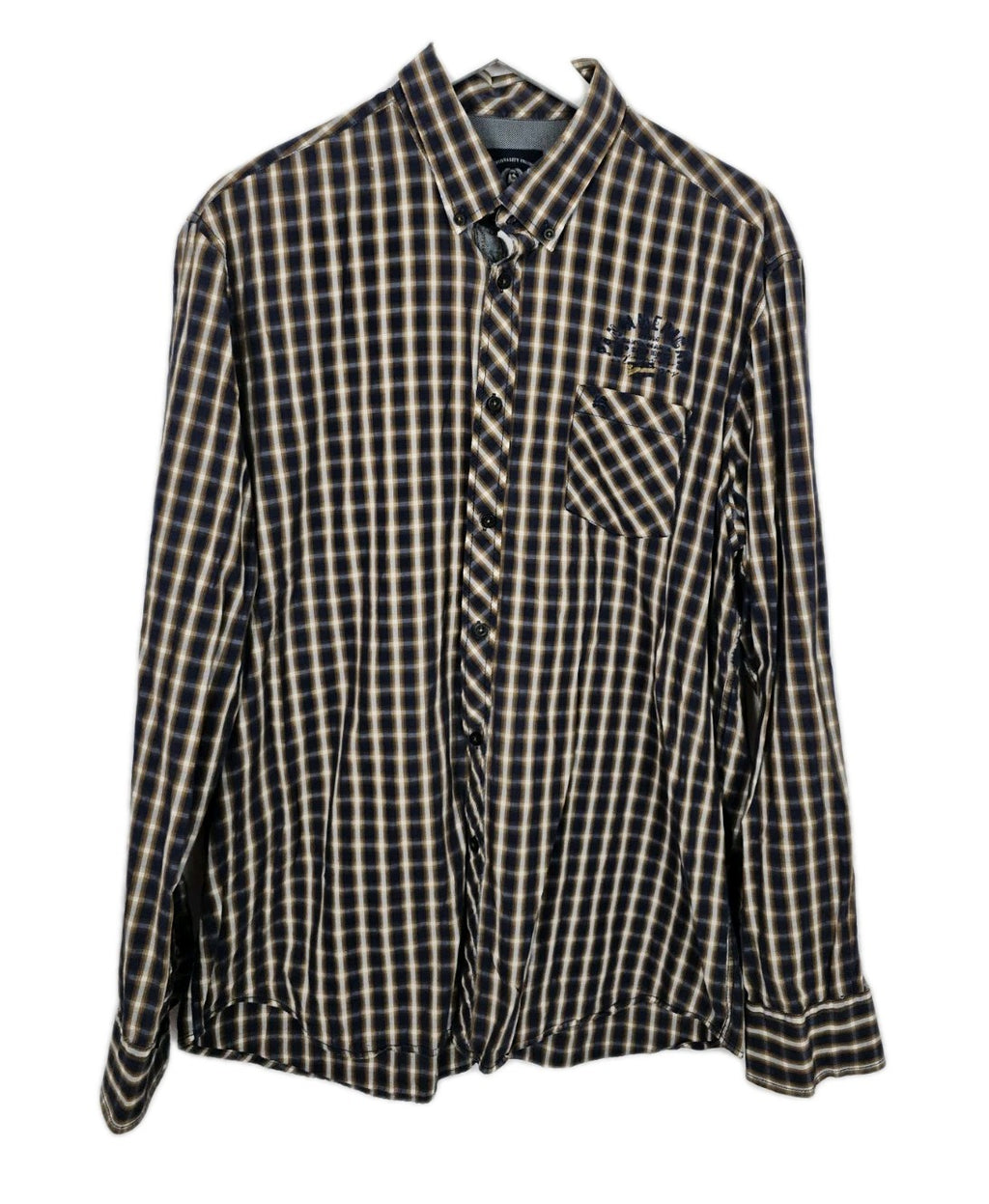 EK9749 Herren Hemd von Lerros, Braun, Gr. XL0