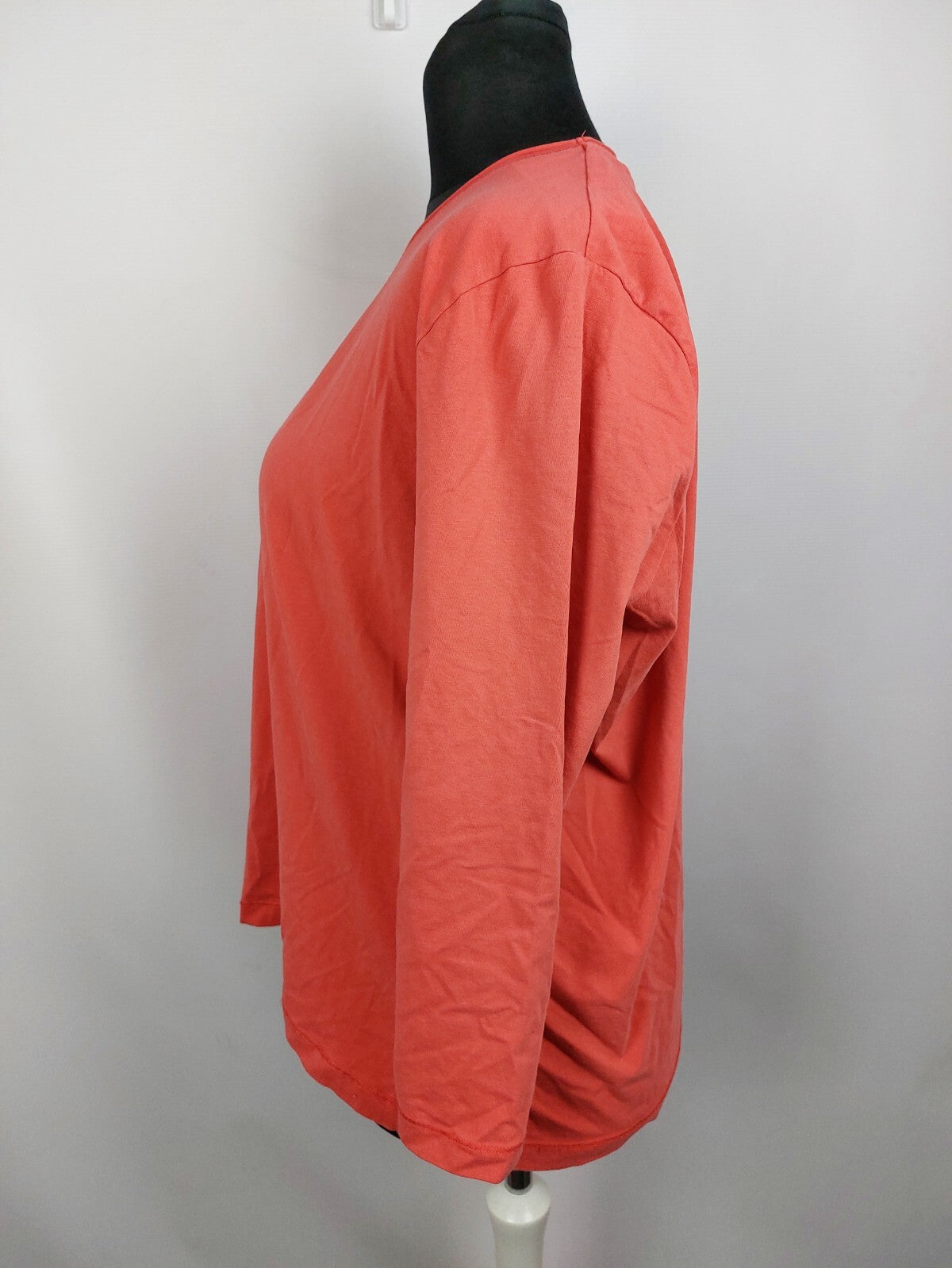 EK4902 Damen Langarm Shirt von Gina Laura, rot, Gr. 2XL3