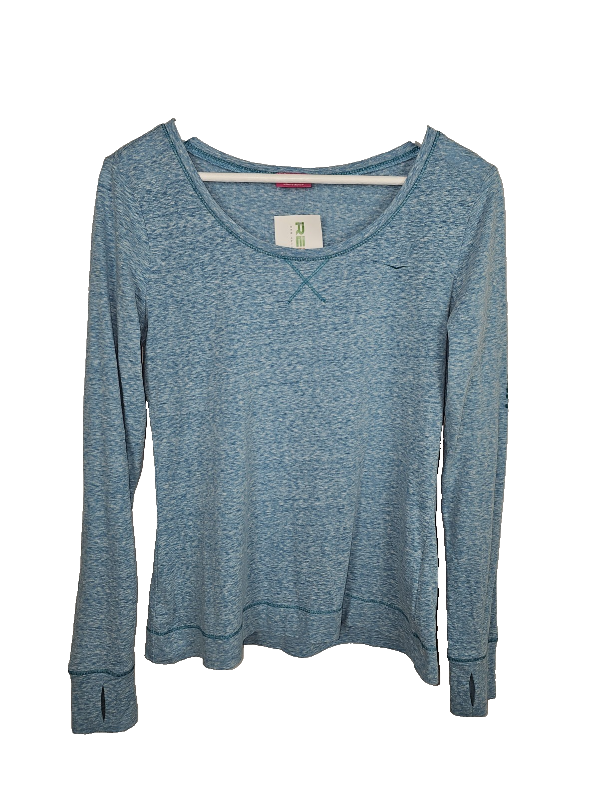 EK5593 Damen Langarmshirt von Venice Beach, hellblau, Gr.36/380