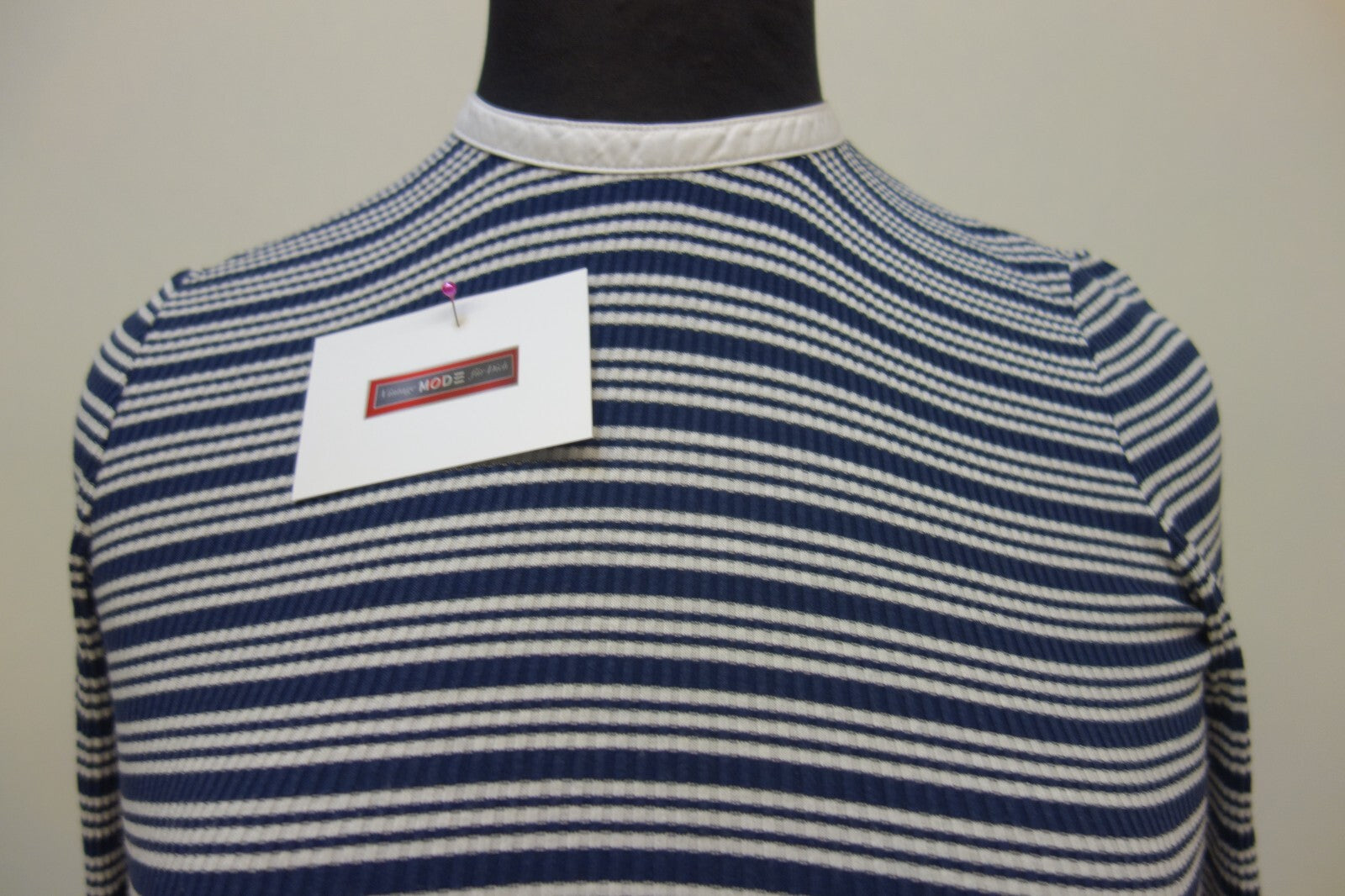 EK3613 Damen Langarmshirt von Esprit, blau/weiß gestreift, Gr. S2