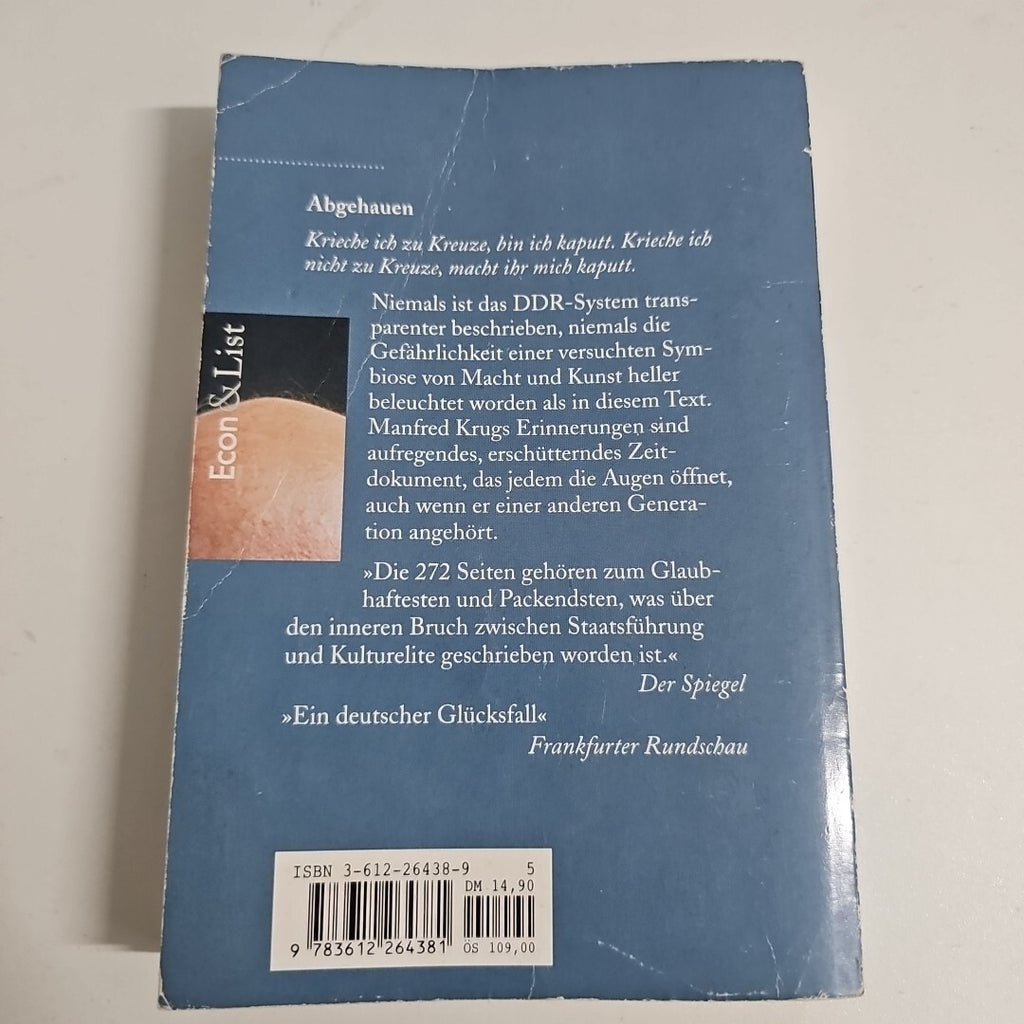EB1574 Abgehauen. Ein Mitschnitt und Ein Tagebuch von Manfred Krug 1