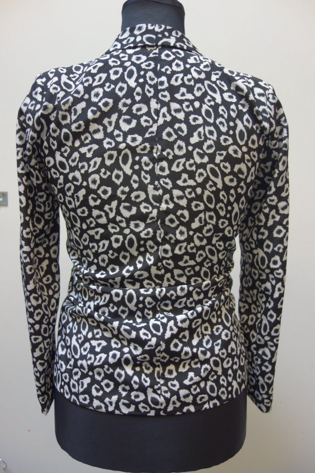 EK2043 Damen Blazer von Amisu, schwarz/weiß, gr. 344