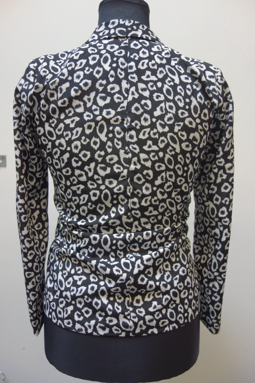 EK2043 Damen Blazer von Amisu, schwarz/weiß, gr. 344