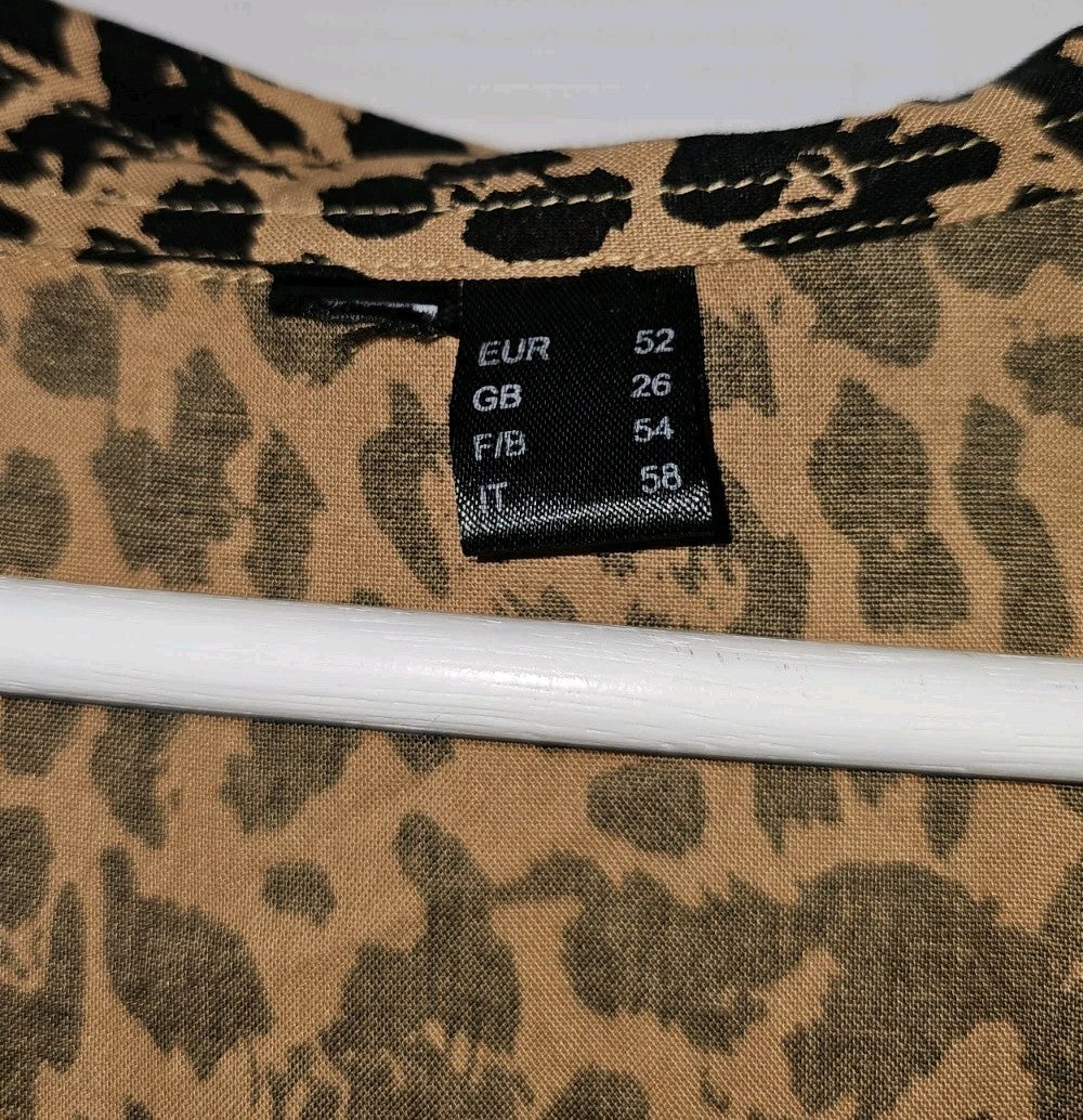 EK11006 Damen Kleid, Braun, Gr.522