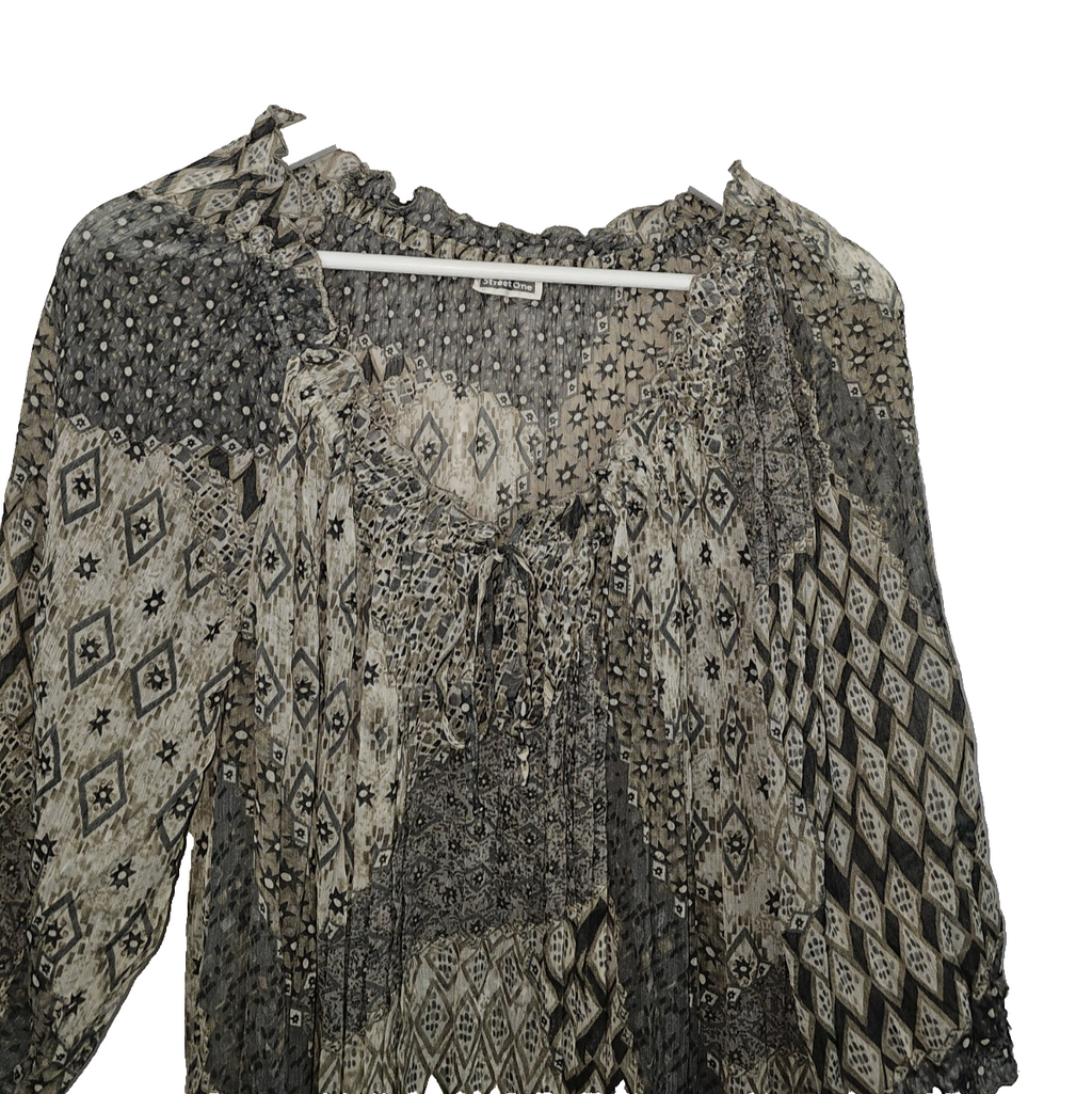 EK0950 Damen Kleid von Streetone, Grau, Gr. 381