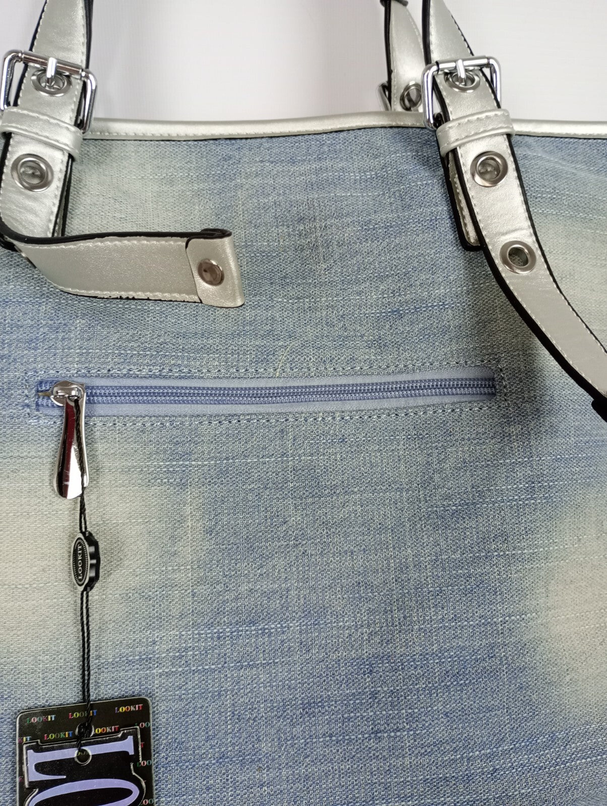EK5313 Damen Tasche von Lookit, blau/silber7