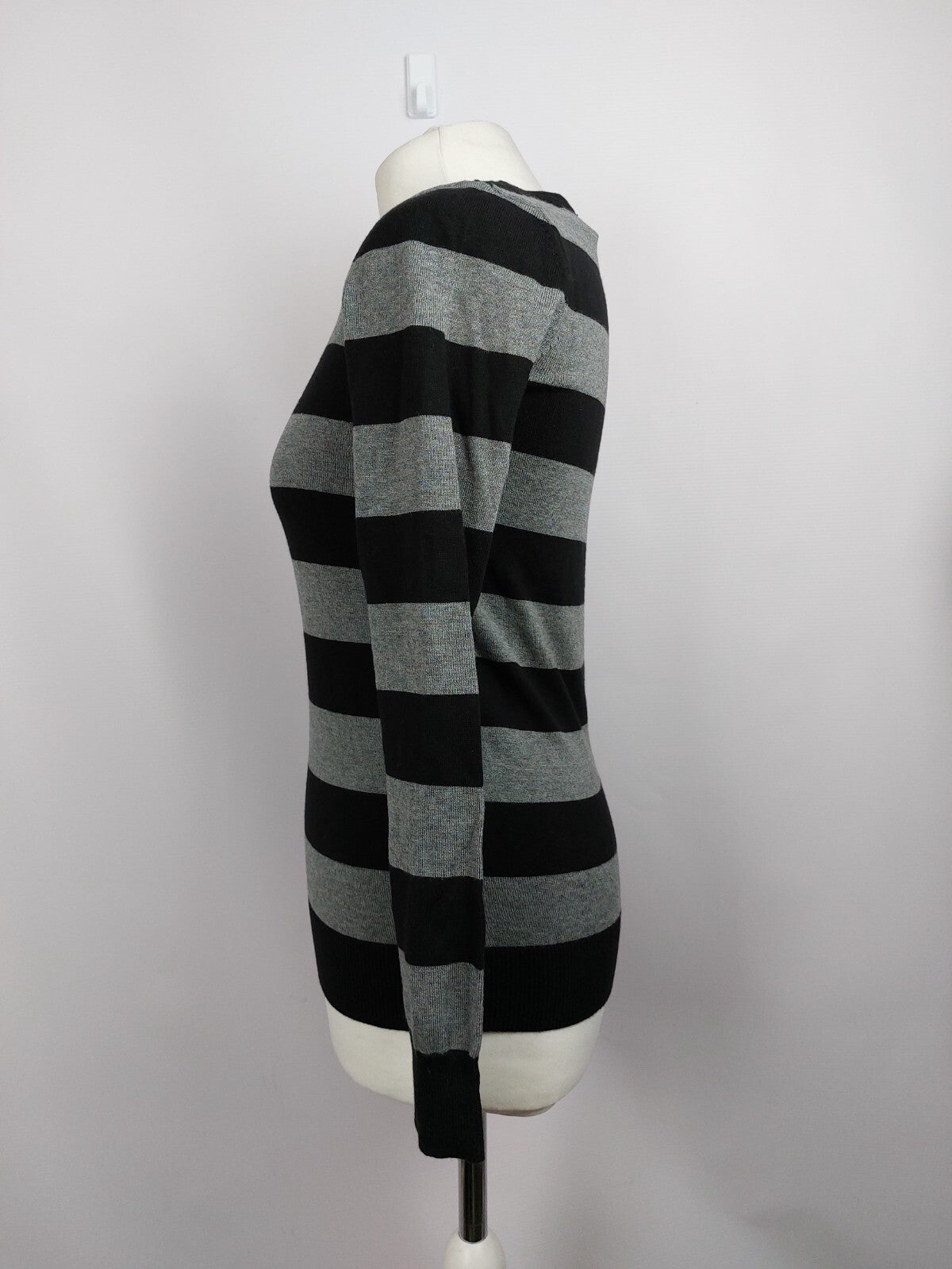 EK4661 Damen Pullover von EDC, grau-schwarz, Gr.XS2