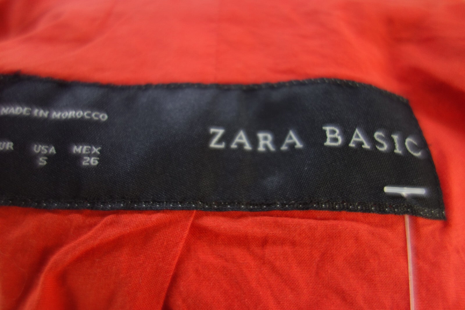 EK4110 Damen Jacke von Zara, orange, Gr. S5