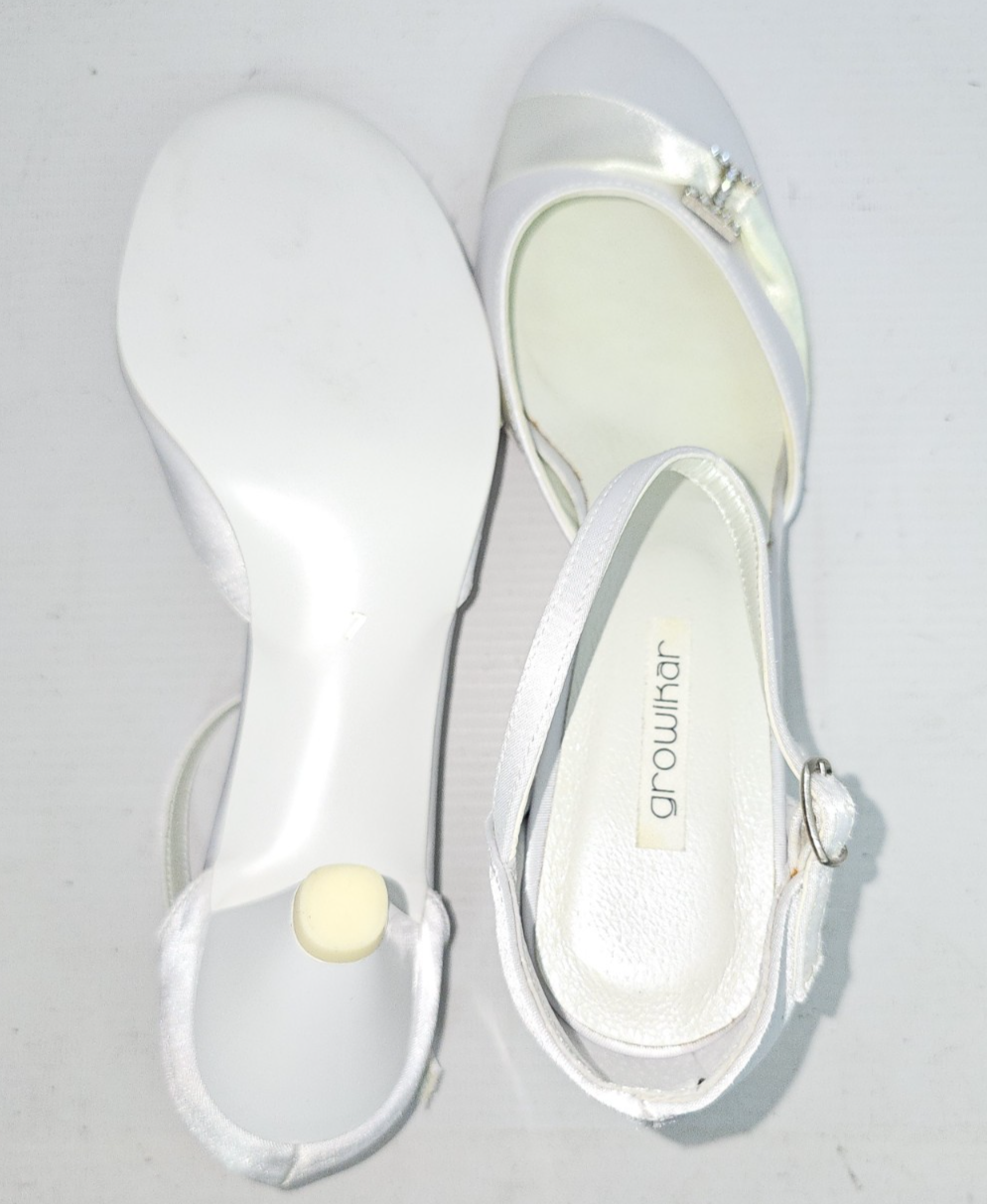 ES752 Damen Pumps von Growikar, Weiß, Gr. 376