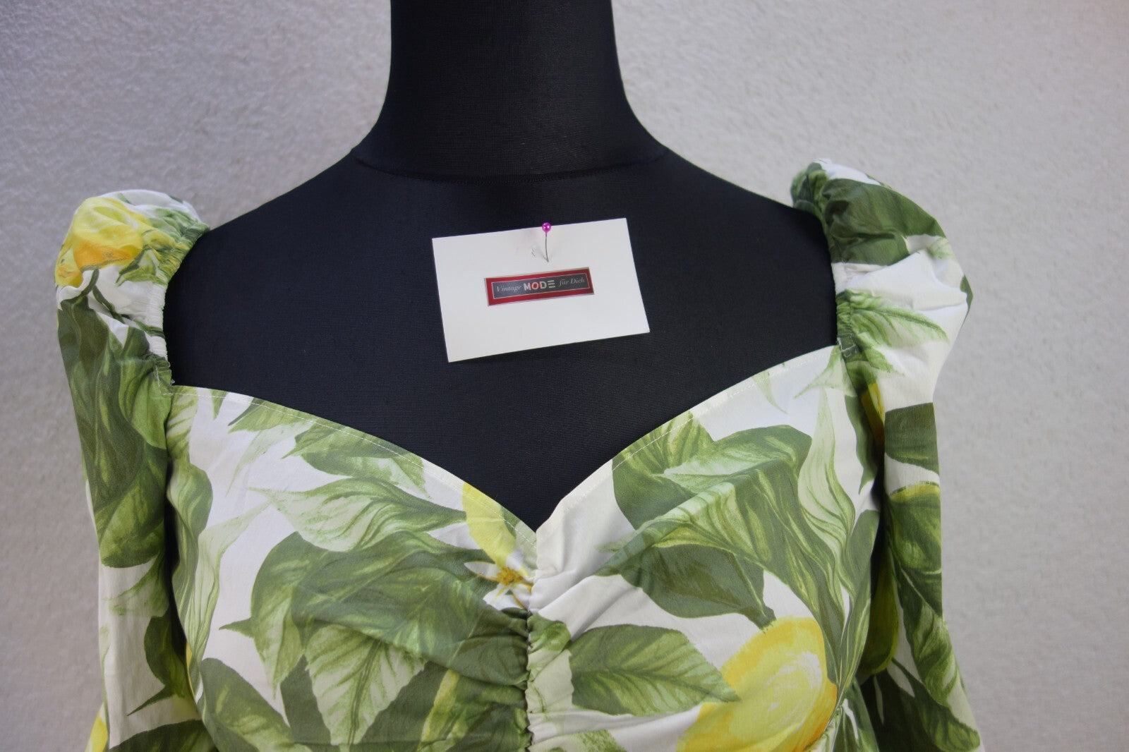 EK4164 Damen Oberteil von H&M, grün, weiß, gelb, gr. XL1