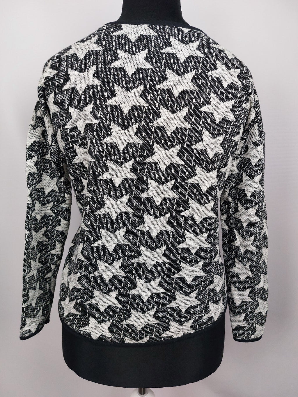 EK4992 Damen Pullover von EDC, schwarz-weiß, Gr.M3