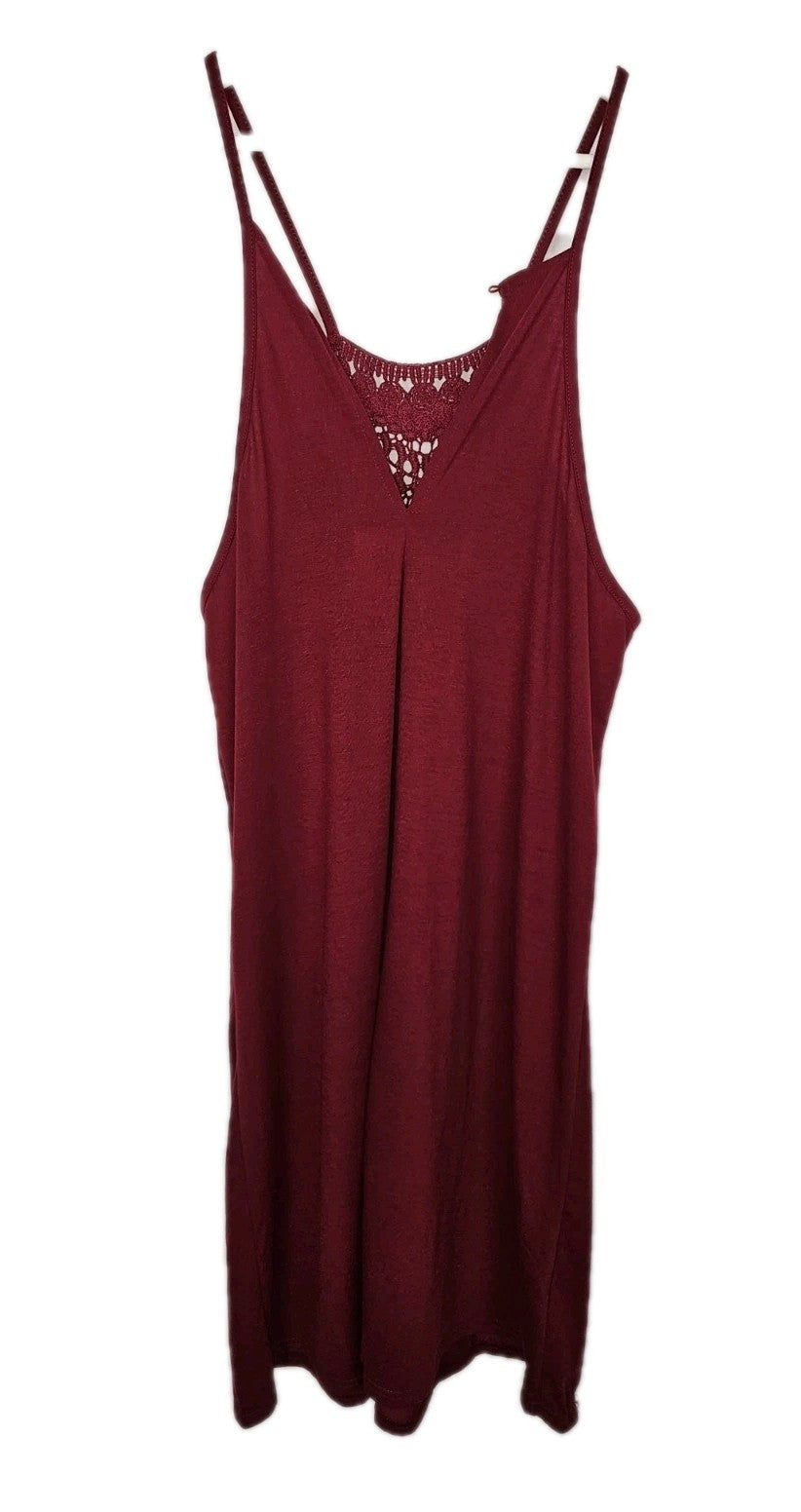 EK10293 Damen Kleid, rot, Gr.2XL1