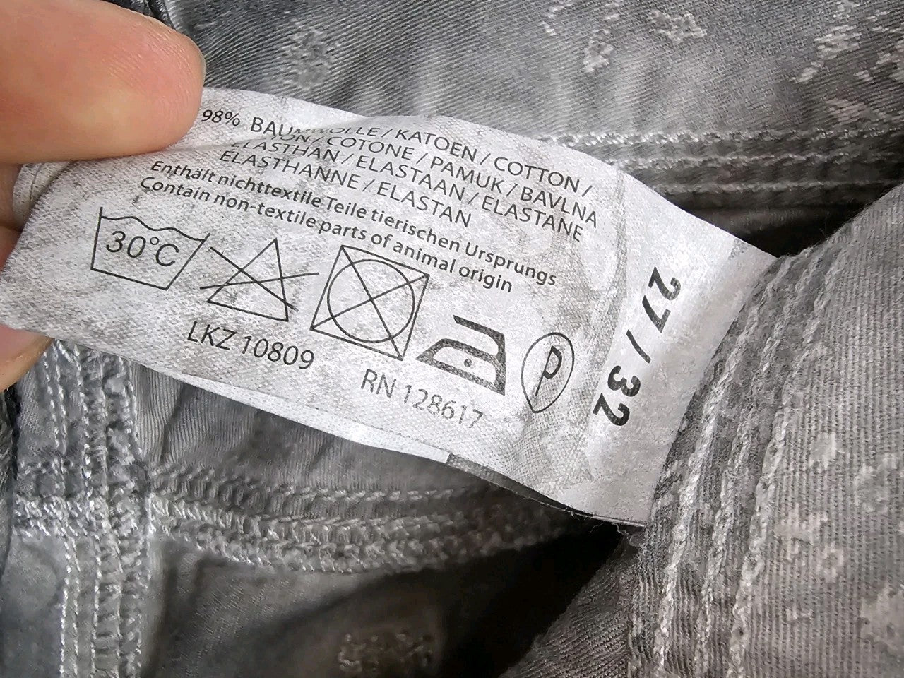 EK10606 Damen Hose von M.O.D., Grau, Gr.364
