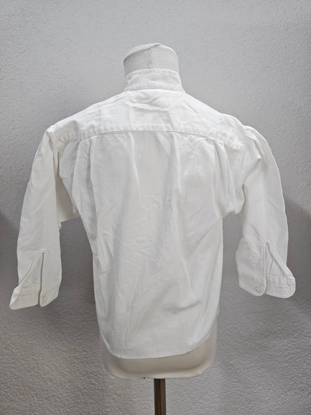 EK6027 Mädchen Bluse von St.Peter Trachten, weiß, Gr.1045