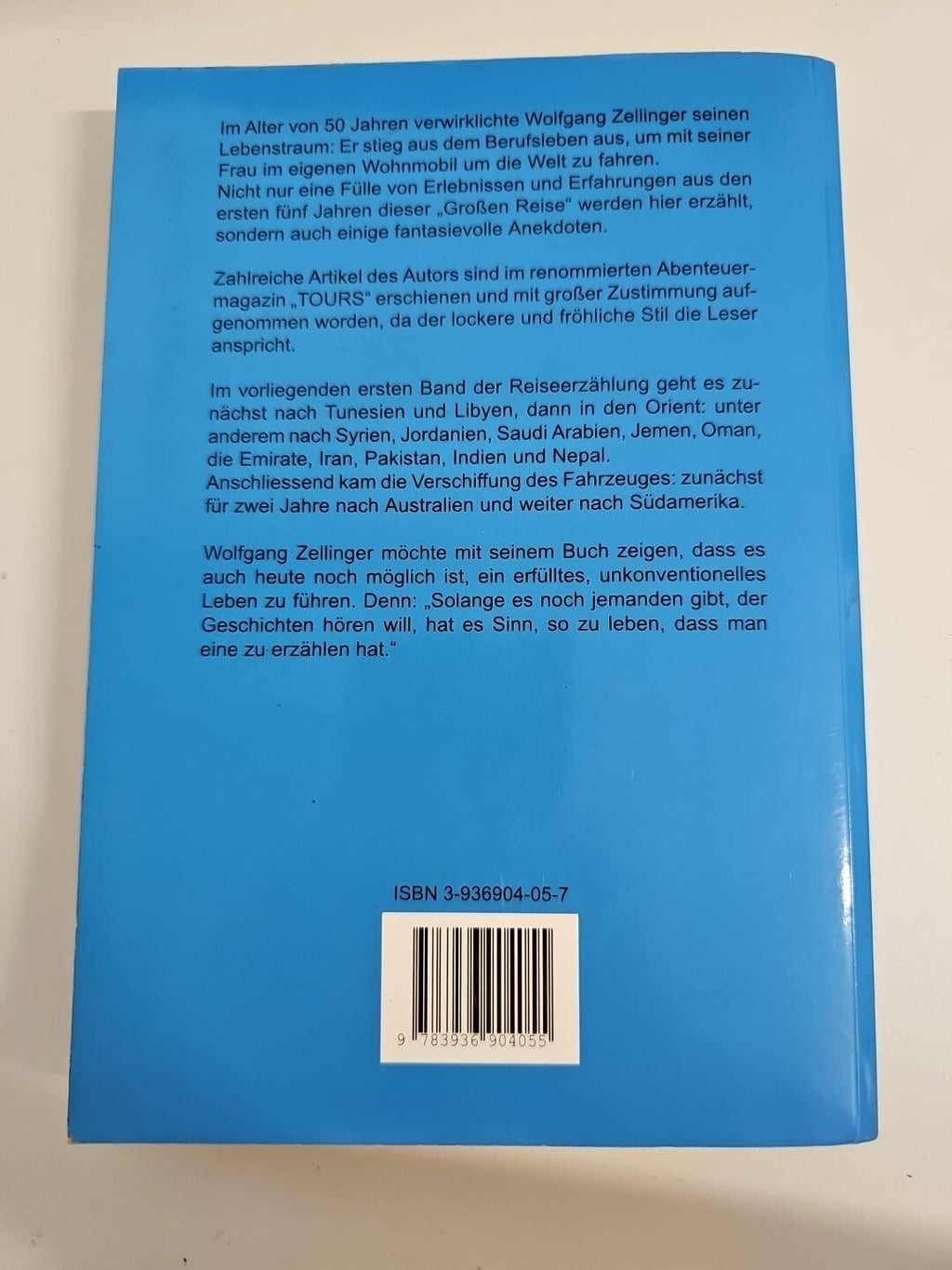 EB576 Aus Neugier ziehen wir um die Welt von Wolfgang Zellinger | Buch | 3