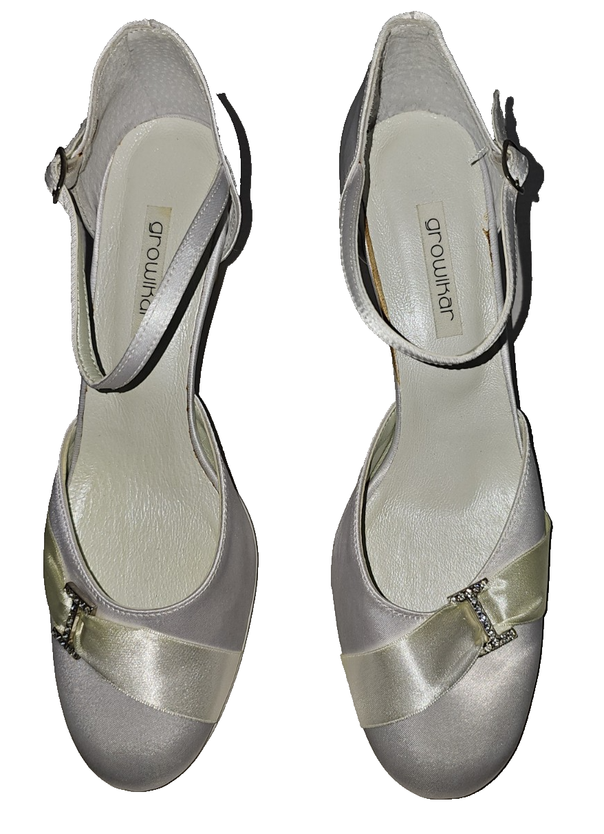 ES752 Damen Pumps von Growikar, Weiß, Gr. 371