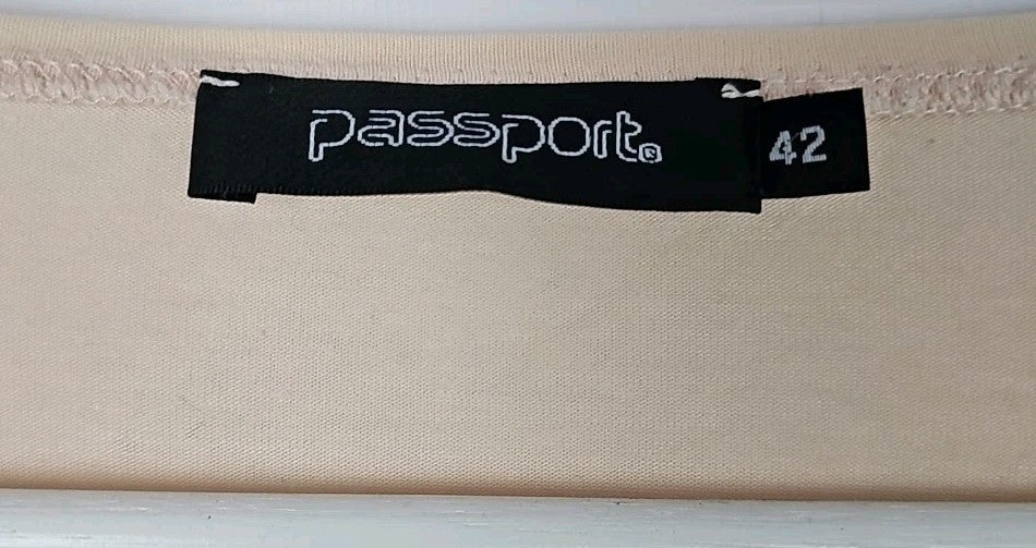 EK9147 Damenshirt Passport Beige Gr.421