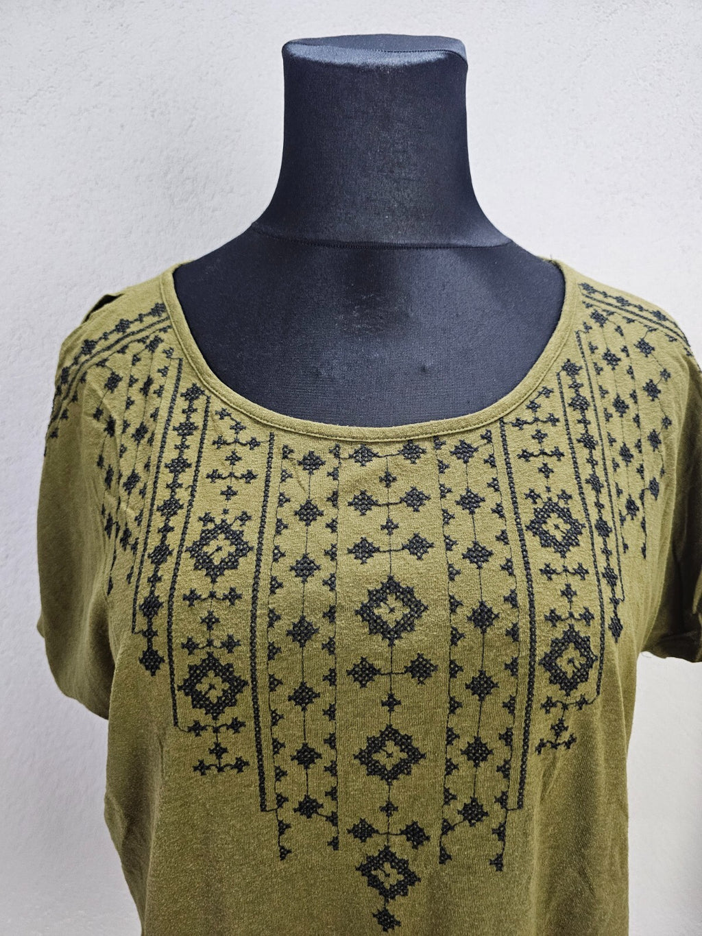 EK2316 Damen T-Shirt von Yessica, grün, Gr.L1