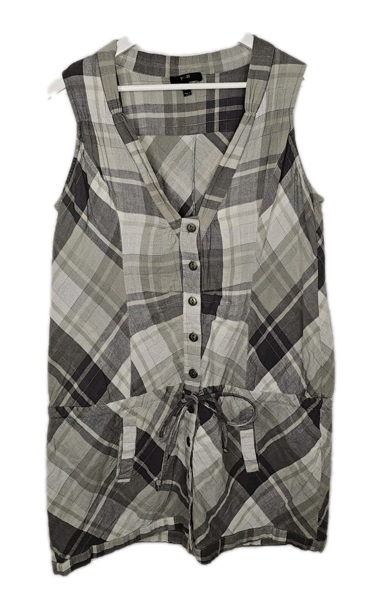 EK1109 Damen Kleid von Yest, Grau, Gr. 460