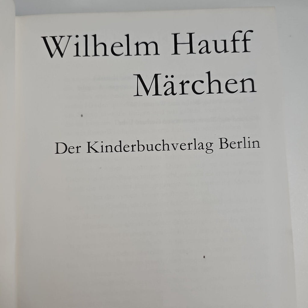 EB1567 Wilhelm Hauff Märchen3